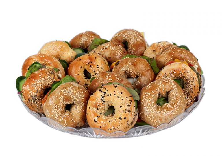 מגש מיני ביגלס 12 יחידות